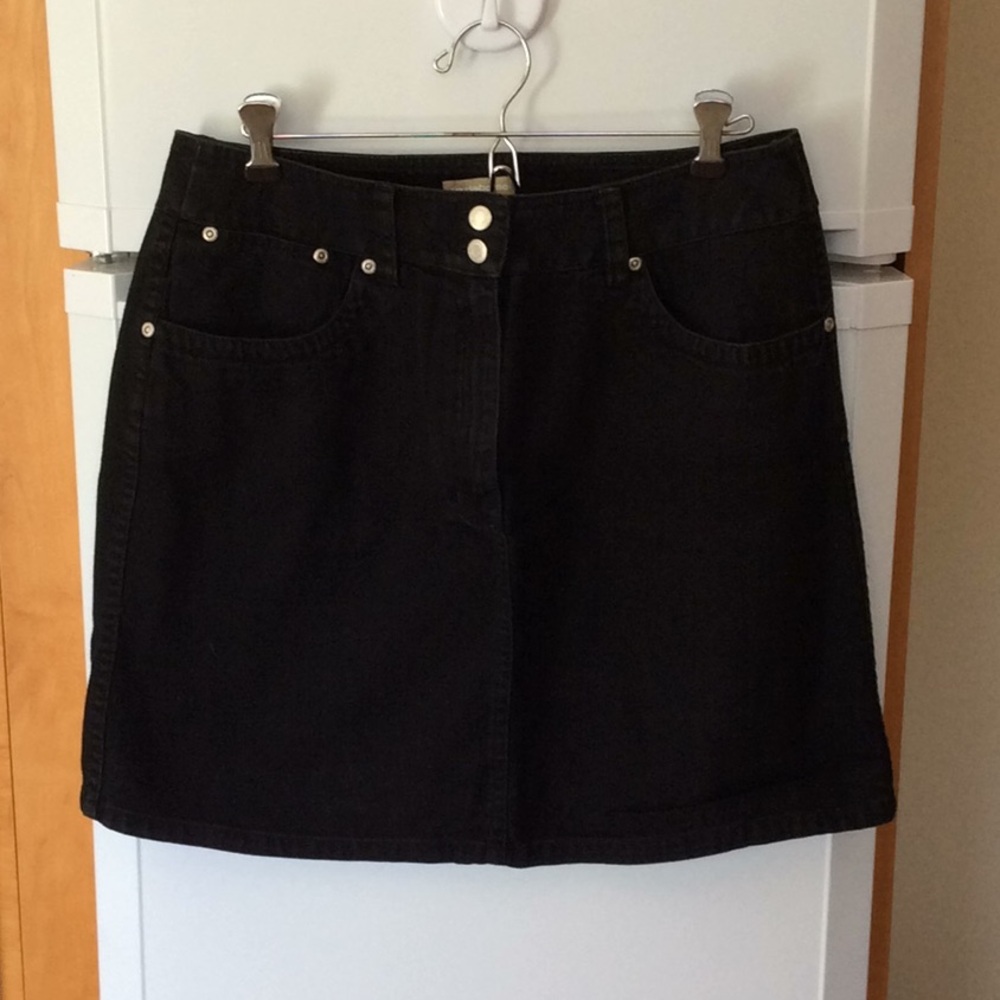 Vintage Classic Denim Jeans Mini Skirt